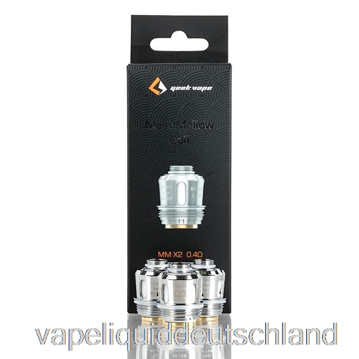 Geek Vape Meshmellow Mm Ersatzspulen 0,4 Ohm Mm X2 Meshmellow Spulen Vape Deutschland